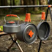 Camping Cookware Set with Pots